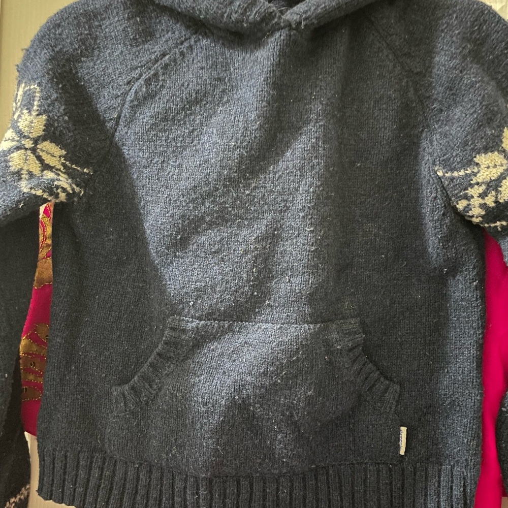 Abercrombie & Fitch Navy Blue Kids Sweater